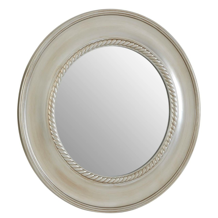Bathe and Utility Premier Mirrors | Champagne Rounded Wall Mirror