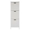 FURNITURE Premier Drawers | 3 Drawer Rustic Bathroom Shelf Unit