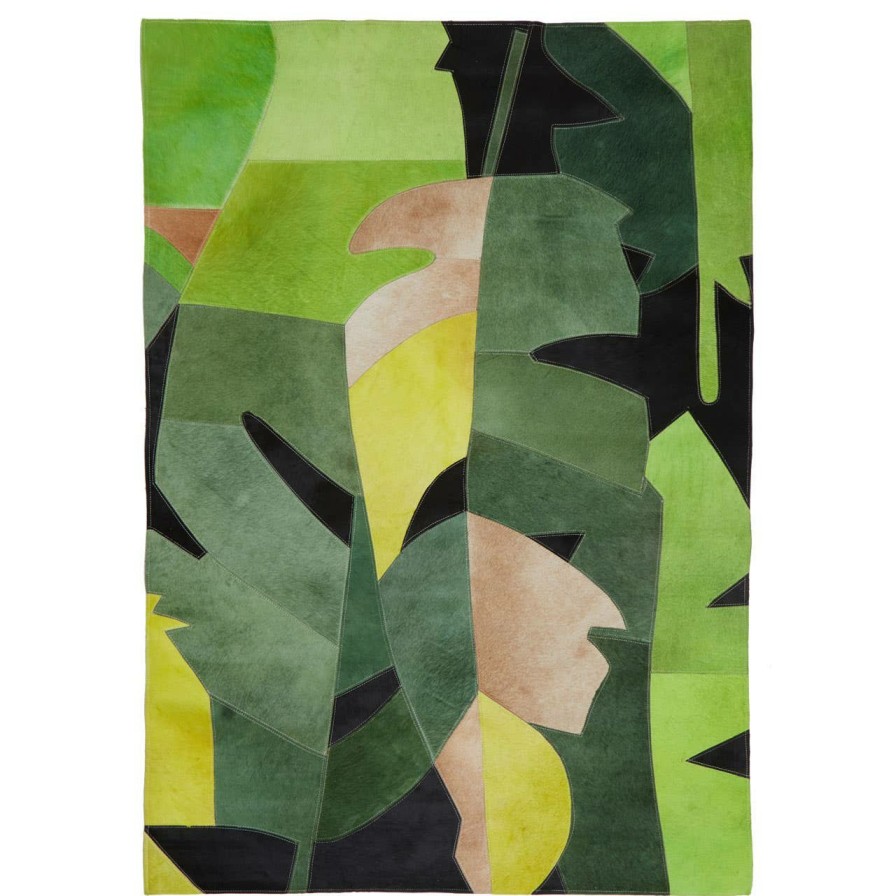 Accessories Fifty Five South Rugs | Safira Large Botanical Rug
