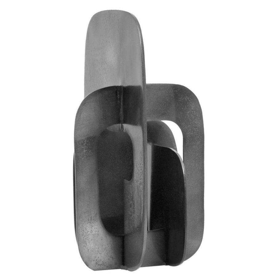 Accessories Fifty Five South Sculptures and Ornaments | Prato Black Nickel Abstract Sculpture