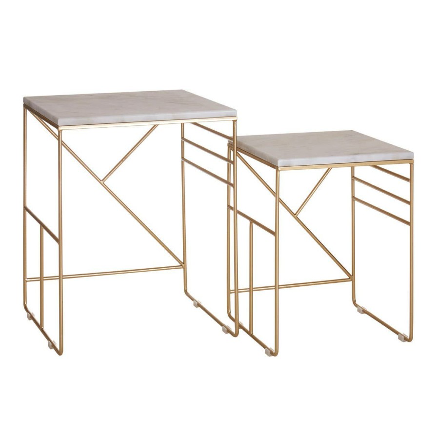 FURNITURE Premier Side Tables | Avantis Set Of 2 Square Side Tables