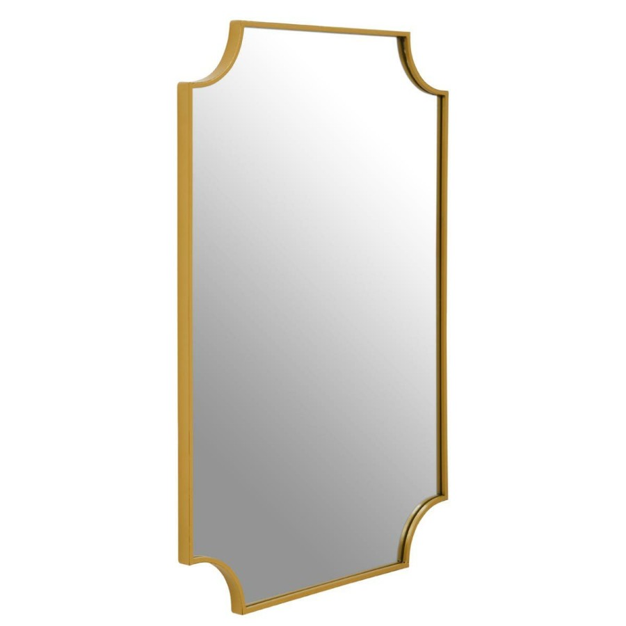Bathe and Utility Premier Mirrors | Avento Gold Inverted Corners Mirror