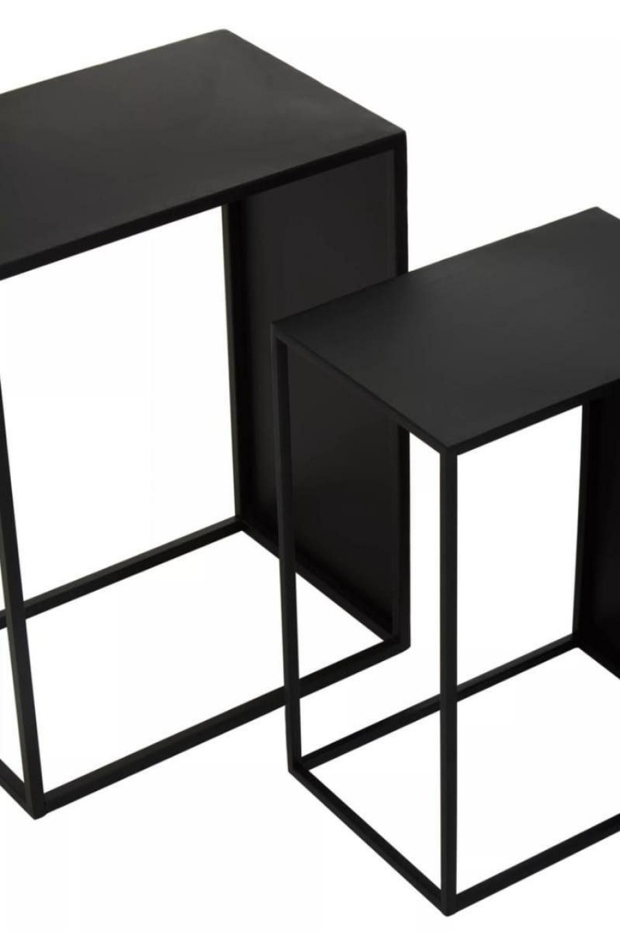 FURNITURE Premier Side Tables | Avento Set Of Three Rectangular Side Tables