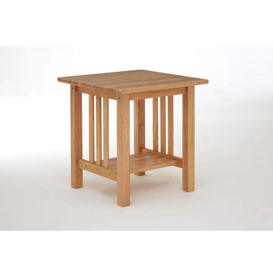 FURNITURE Premier Side Tables | Natural Square Side Table