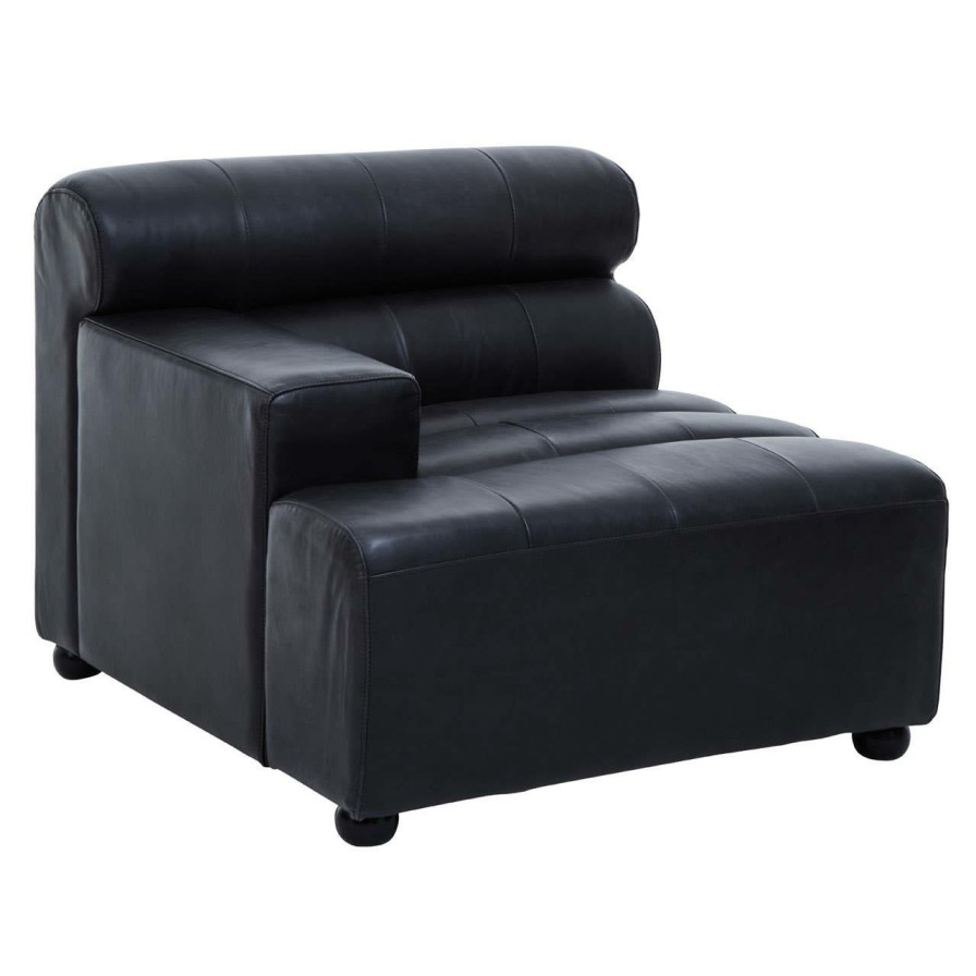 FURNITURE Fifty Five South Seating | King Right Arm Leather Seat