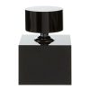 Accessories Fifty Five South Sculptures and Ornaments | Carrie Black Finish Large Crystal Bottle