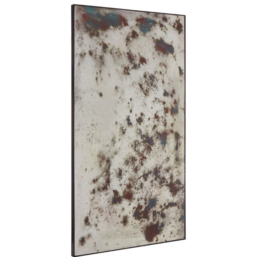 Bathe and Utility Fifty Five South Mirrors | Riza Abstract Wall Mirror