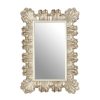 Bathe and Utility Premier Mirrors | Champagne Finish Clamshell Design Wall Mirror