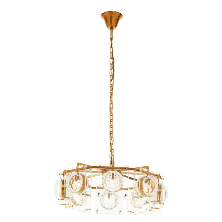 Accessories Fifty Five South Decorative Lights | Kensington Townhouse 8 Bulb Pendant Light