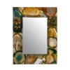 Accessories Fifty Five South Photo Frames | Bowerbird Large Green Agate Photo Frame