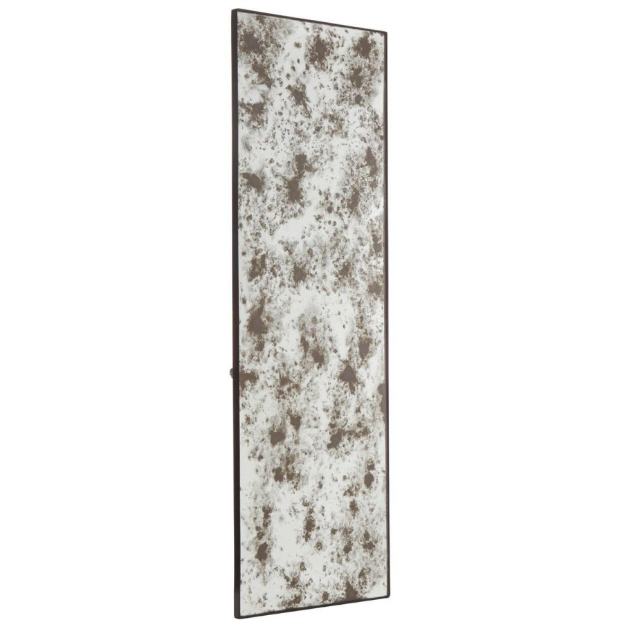 Bathe and Utility Fifty Five South Mirrors | Riza Rectangular And Speckled Wall Mirror