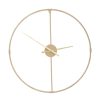 Accessories Premier Wall Clocks | Wall Clock With Gold Finish Metal Open Frame