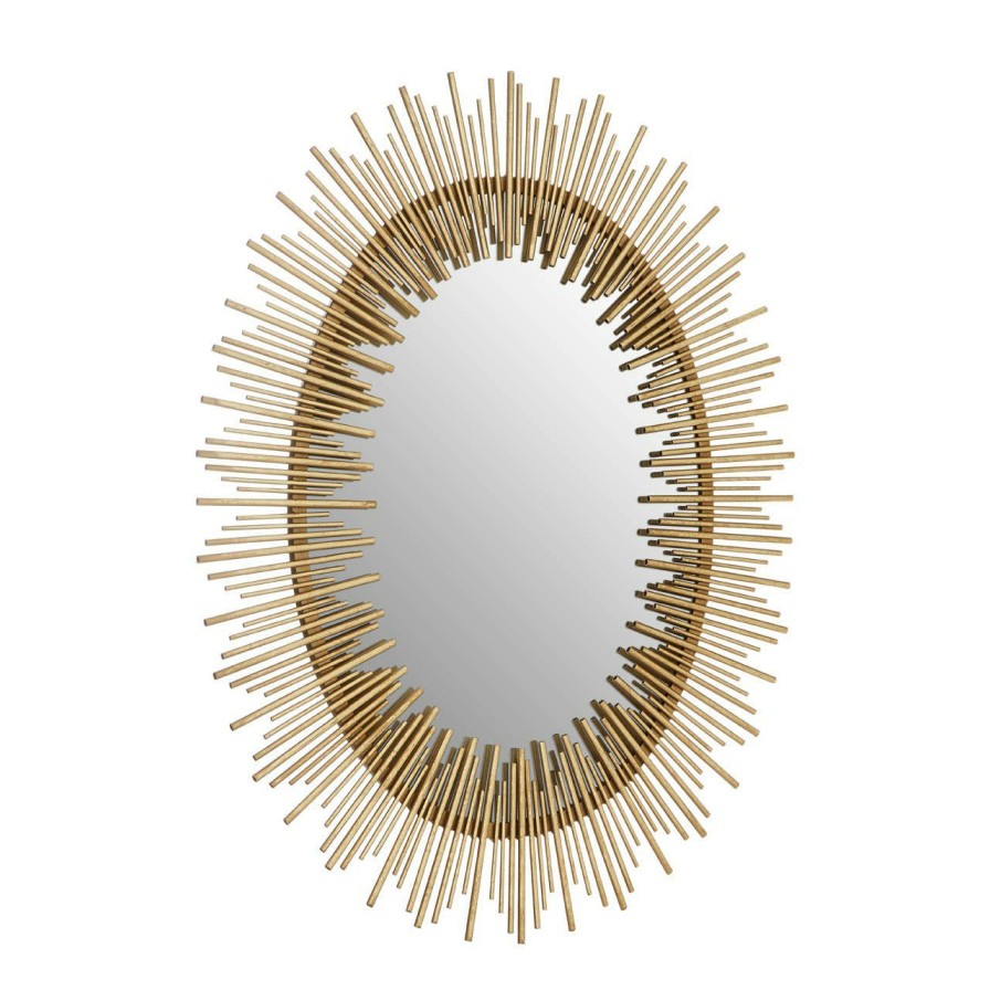 Bathe and Utility Fifty Five South Mirrors | Phalanx Oval Wall Mirror