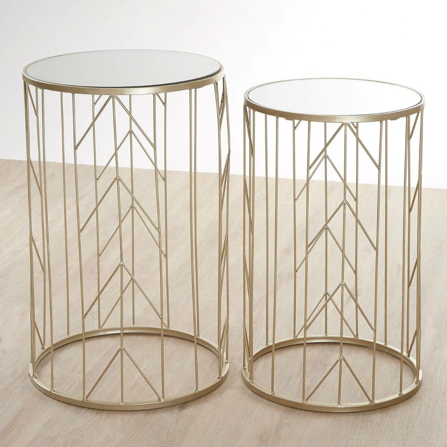 FURNITURE Premier Side Tables | Avantis Arrow Design Champagne Tables