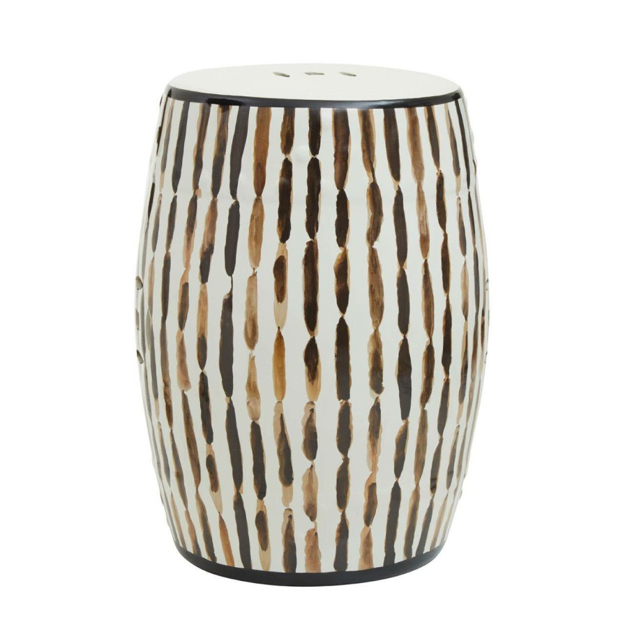 FURNITURE Fifty Five South Seating | Mona Ceramic Stool