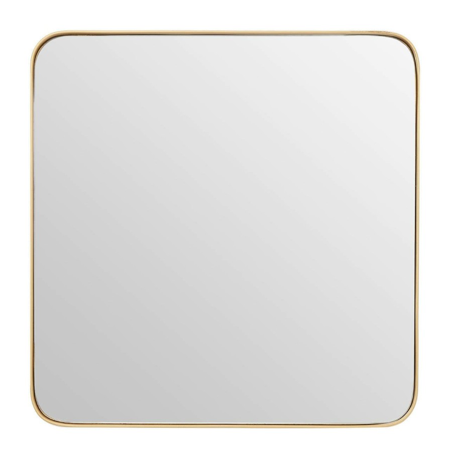 Bathe and Utility Fifty Five South Mirrors | Large Gold Finish Square Wall Mirror