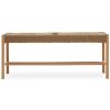 FURNITURE Premier Seating | Bandar Natural Wood Bench