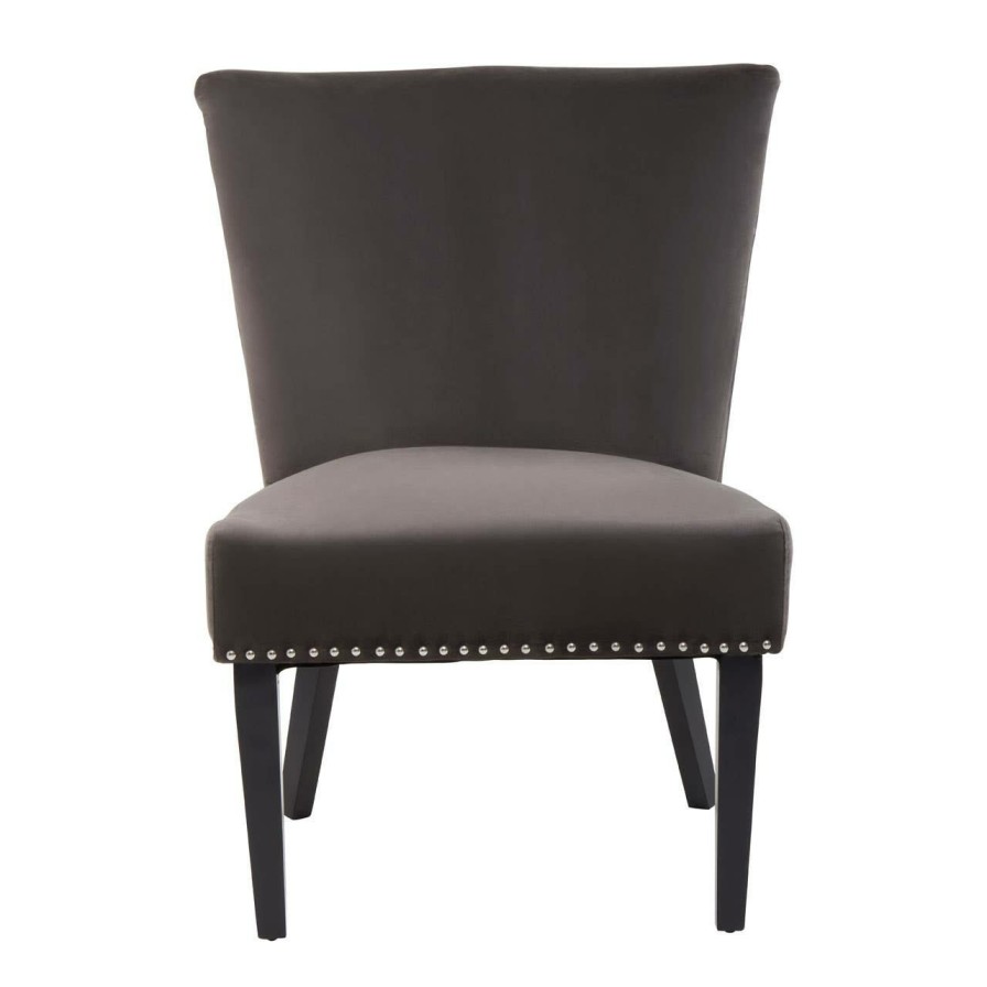 FURNITURE Fifty Five South Seating | Kensington Townhouse Mink Winged Dining Chair