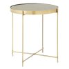 FURNITURE Premier Side Tables | Allure Black Mirror Low Side Table