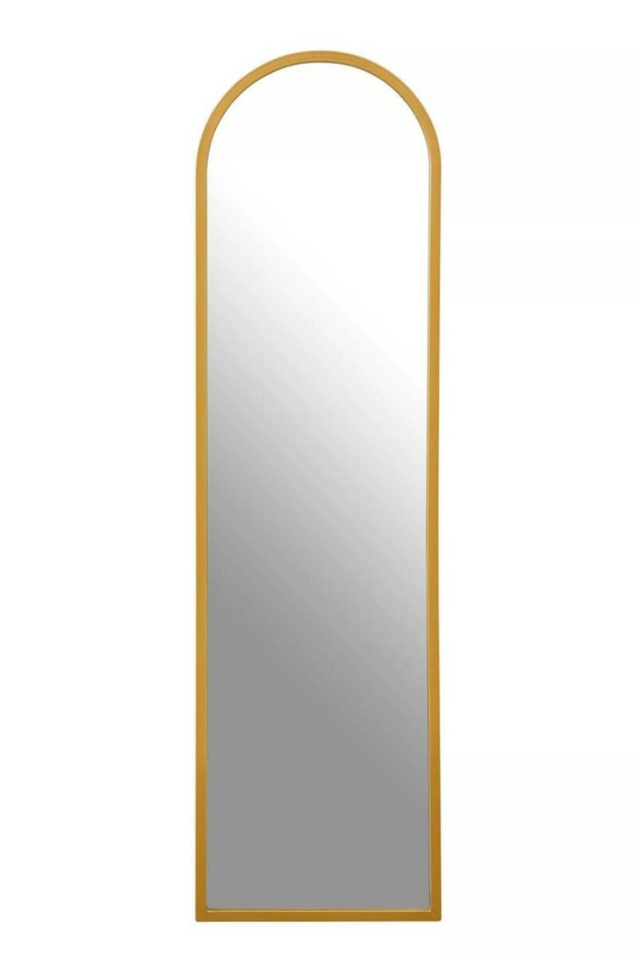 Bathe and Utility Premier Mirrors | Avento Gold Finish Floor Mirror