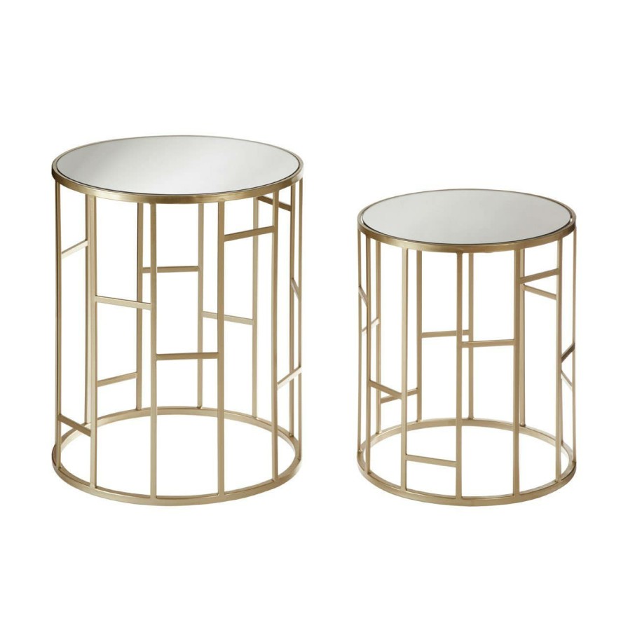 FURNITURE Premier Side Tables | Avantis Asymmetrical Frame Set Of 2 Tables