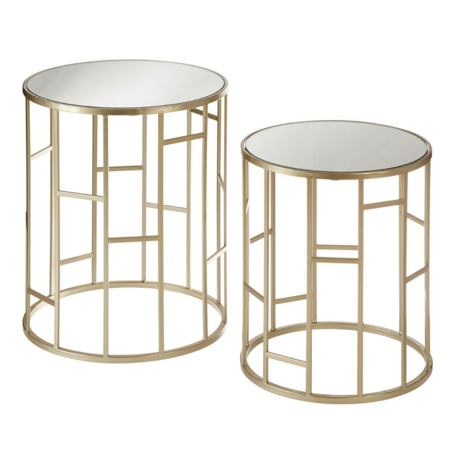 FURNITURE Premier Side Tables | Avantis Asymmetrical Frame Set Of 2 Tables