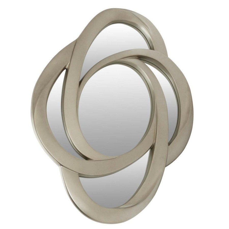 Bathe and Utility Premier Mirrors | Antique Champagne Large Acanthus Leaf Wall Mirror