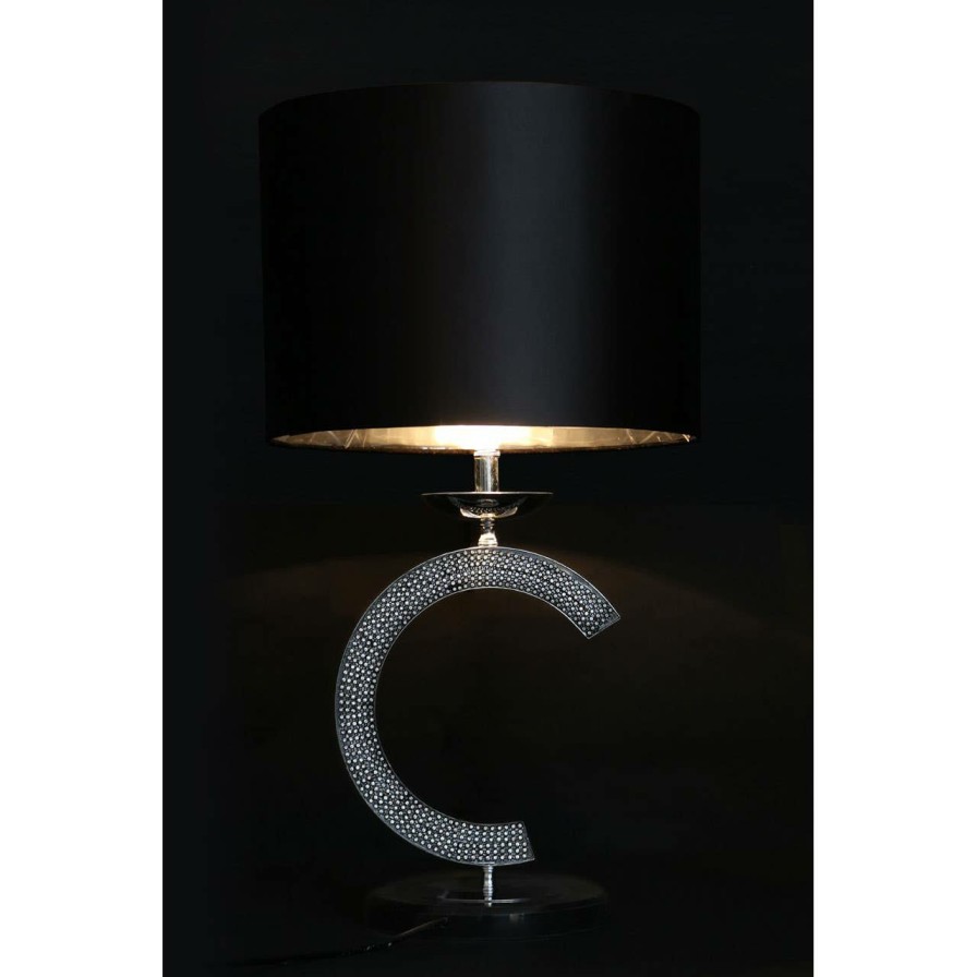 Accessories Premier Table Lamps | Glittering C Table Lamp