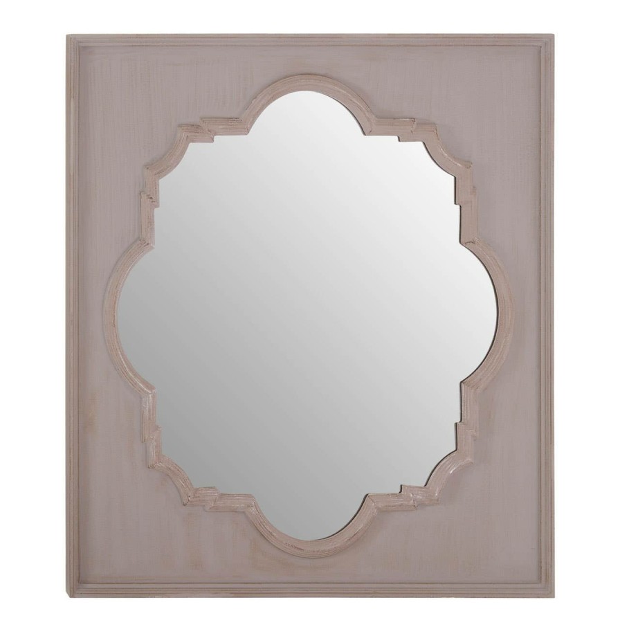 Bathe and Utility Premier Mirrors | Gladys Fossil Grey Wall Mirror