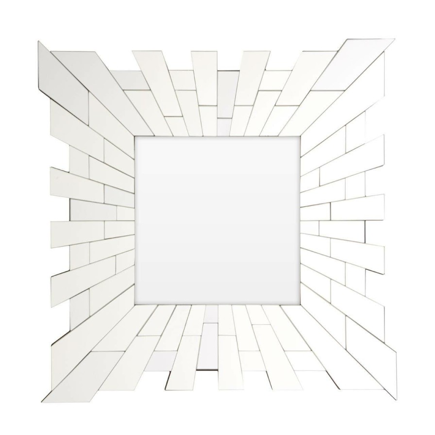 Bathe and Utility Premier Mirrors | Glitzy Square Wall Mirror