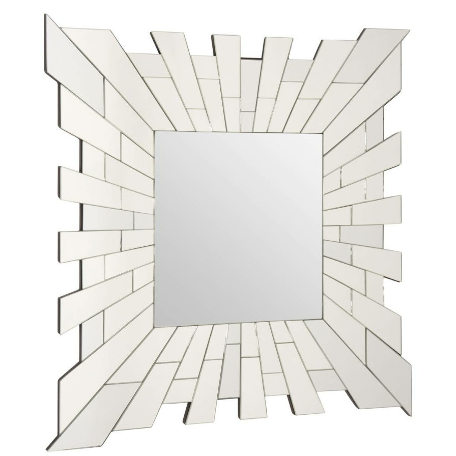 Bathe and Utility Premier Mirrors | Glitzy Square Wall Mirror