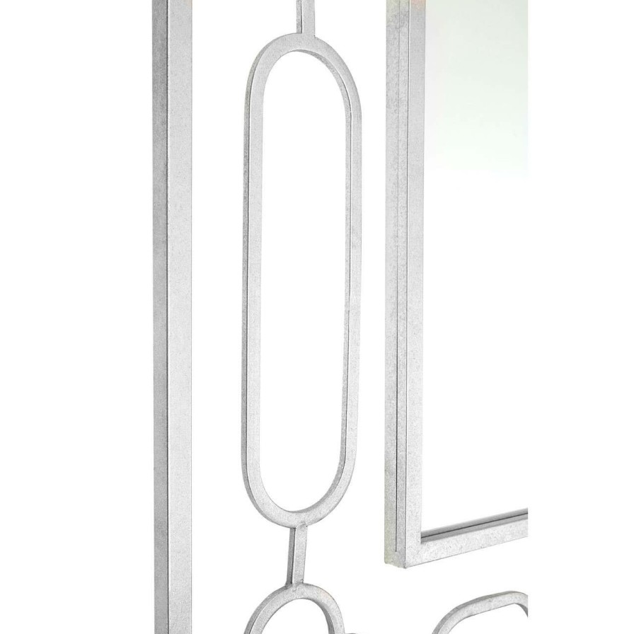 Bathe and Utility Premier Mirrors | Merlin Silver Leaf Wall Mirror
