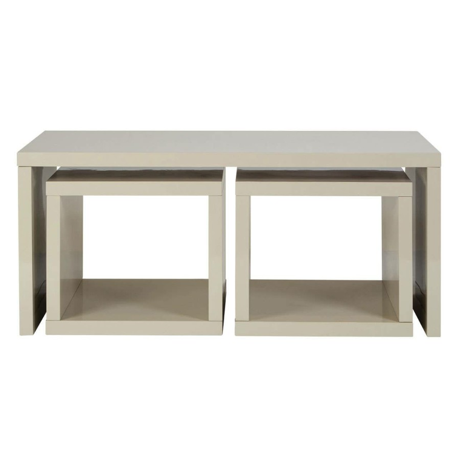 FURNITURE Premier Coffee Tables | Madrid Coffee Table With 2 Under Tables