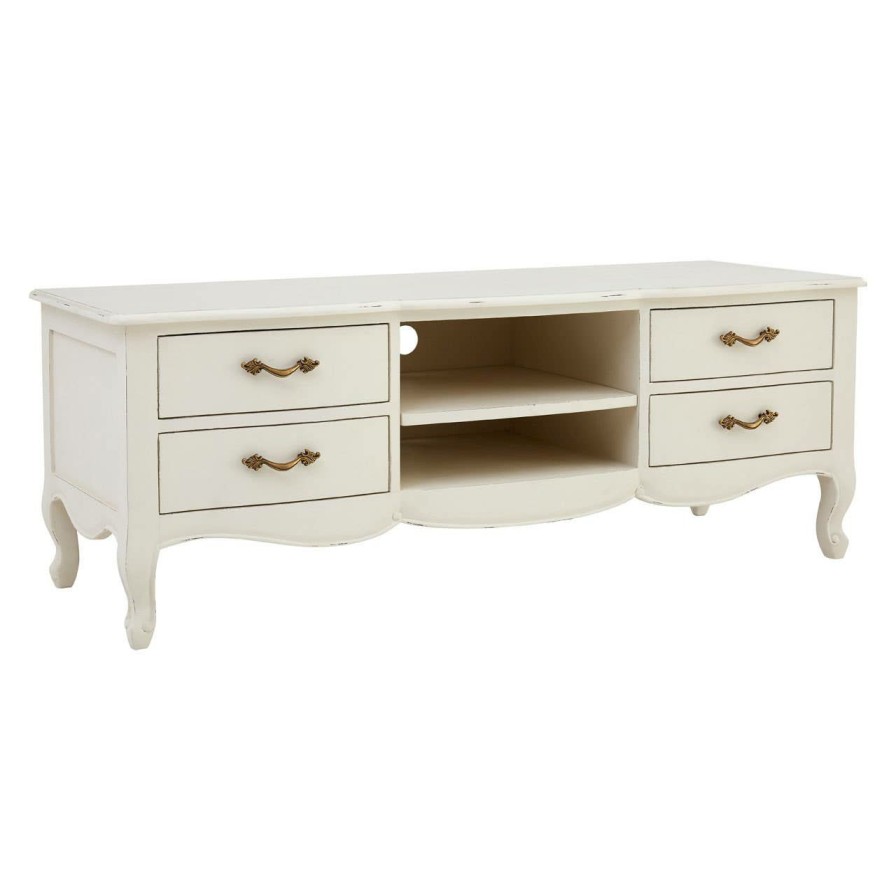 FURNITURE Fifty Five South Storage | Loire White Media Unit