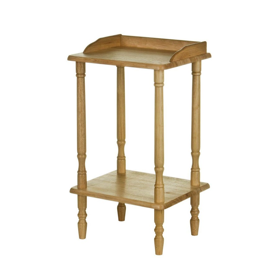 FURNITURE Premier Side Tables | Carved Rubberwood Side Table