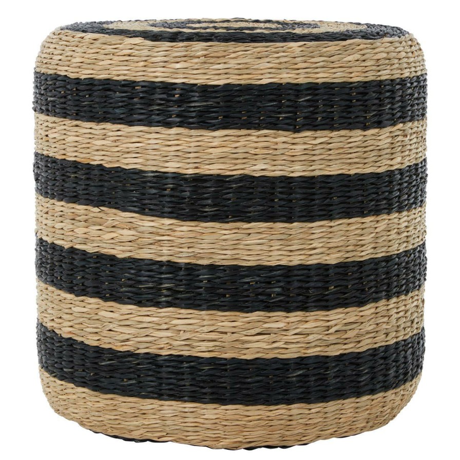 FURNITURE Premier Seating | Ashby Seagrass Pouffe