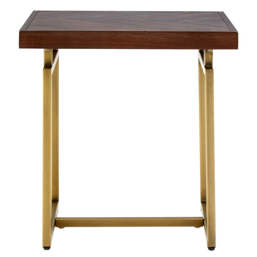 FURNITURE Fifty Five South Side Tables | Brando Brown Side Table