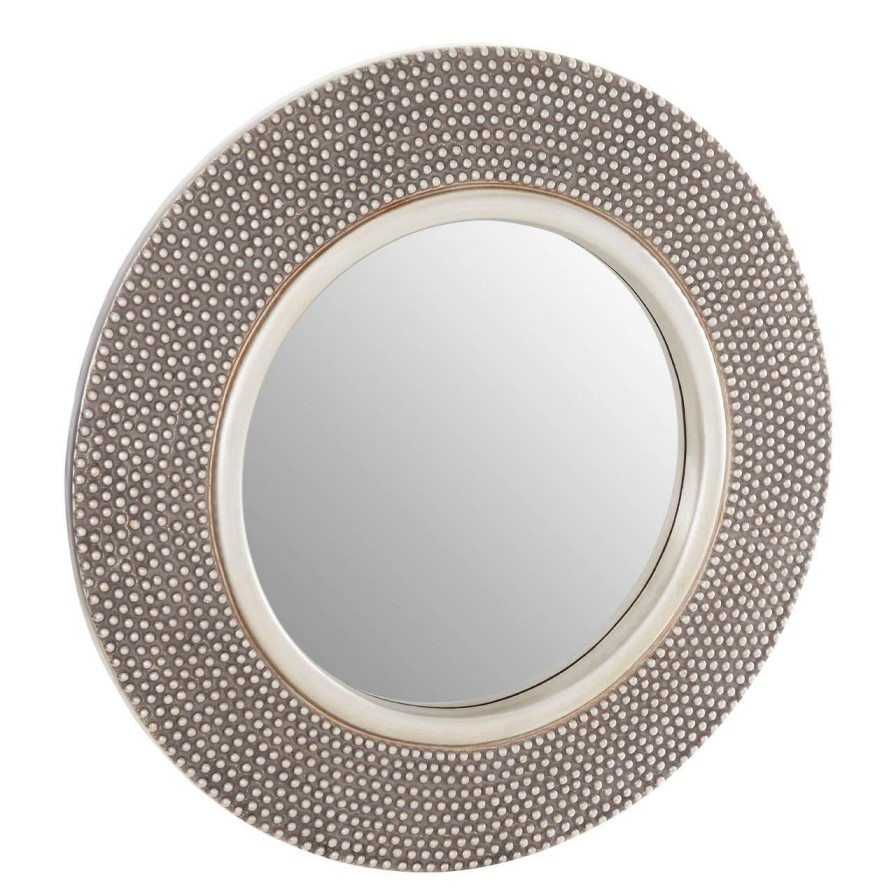 Bathe and Utility Premier Mirrors | Bruno Silver Wall Mirror