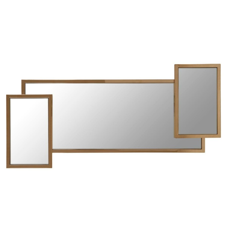 Bathe and Utility Fifty Five South Mirrors | Oria Gold Frame Wall Mirror