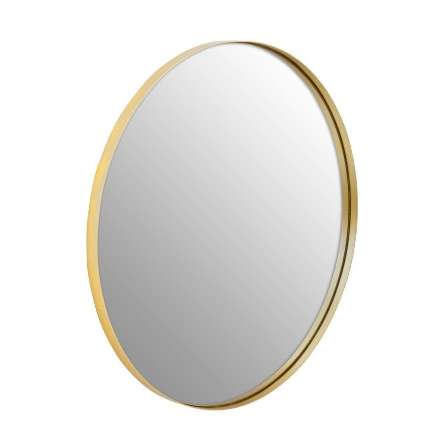 Bathe and Utility Premier Mirrors | Cindy Large Gold Finish Wall Mirror
