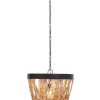 Accessories Fifty Five South Chandeliers | Lapiz Wood Bead Chandelier
