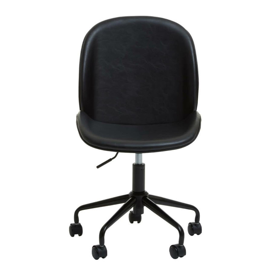 FURNITURE Premier Seating | Clinton Black Home Office Chair