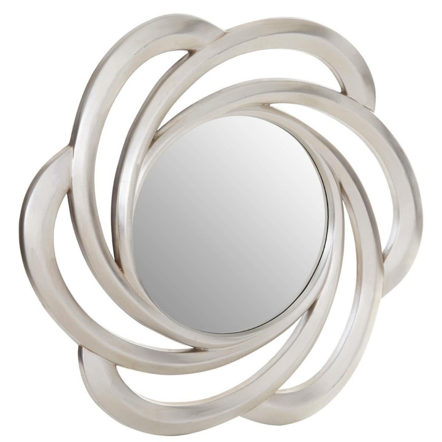 Bathe and Utility Premier Mirrors | Fleur Silver Wall Mirror
