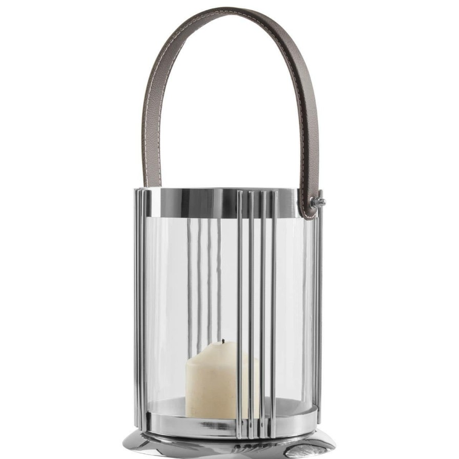 Accessories Fifty Five South Lanterns | Astro Small Silver Finish Lantern