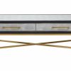 FURNITURE Fifty Five South Coffee Tables | Cadiz Grey Shagreen Coffee Table