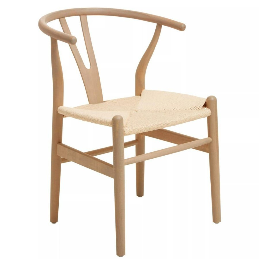 FURNITURE Fifty Five South Seating | Lyon Wishbone Grey Chair