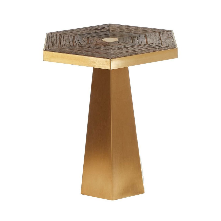 FURNITURE Fifty Five South Side Tables | Titan Small Hexagon End Table