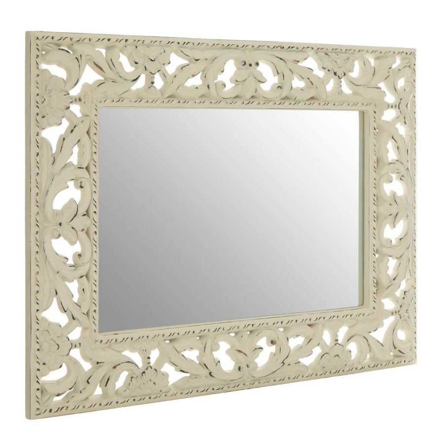 Bathe and Utility Premier Mirrors | Hilda Cream Wall Mirror