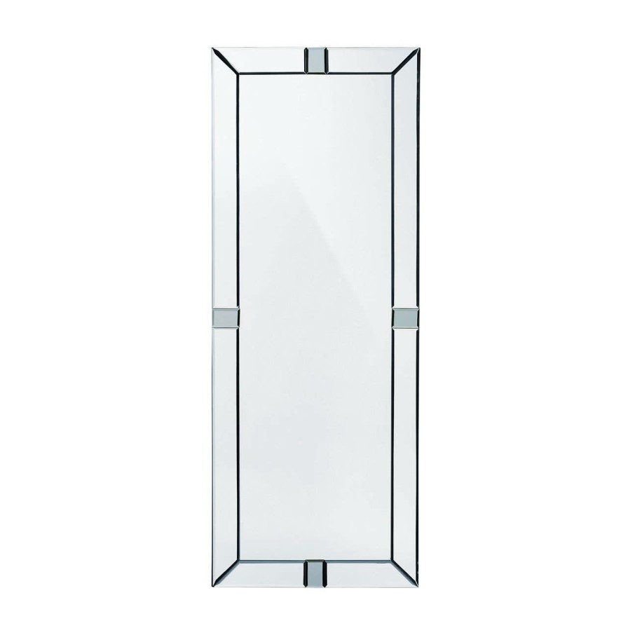 Bathe and Utility Premier Mirrors | Bevelled Edge Wall Mirror With Detail
