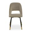 FURNITURE Premier Seating | Warren Mink Velvet Dining Chair